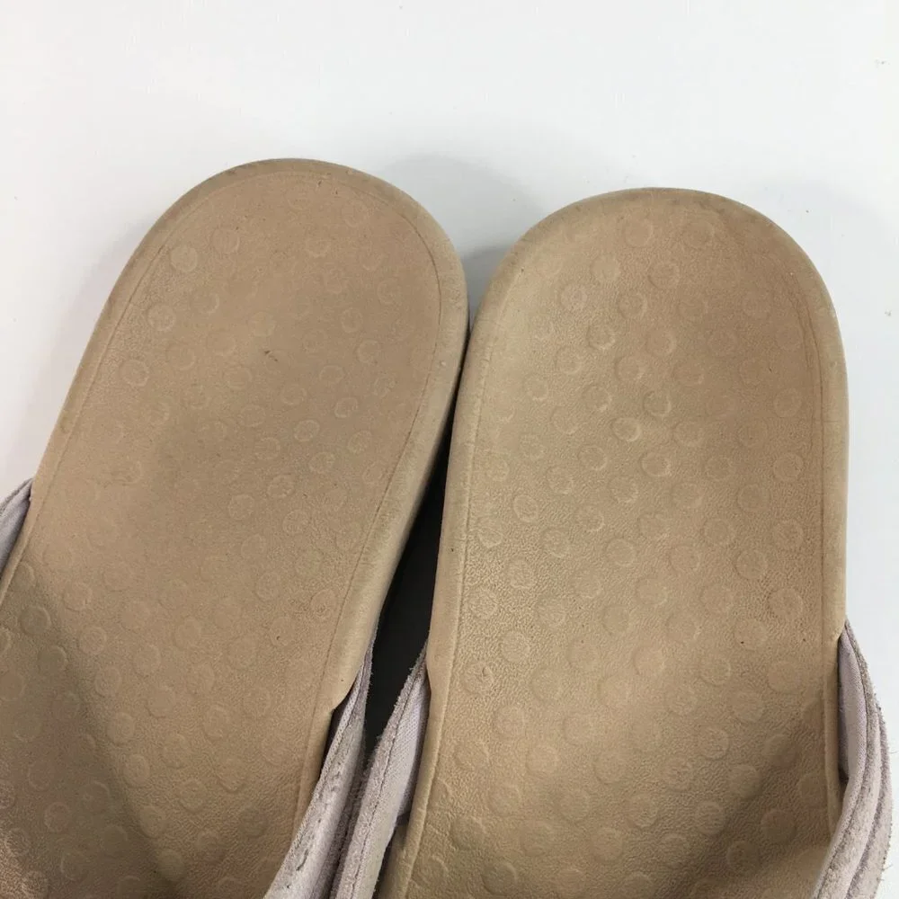 Vionic Tide Aloe Flip Flop Pink Lavender Sandals Size 10